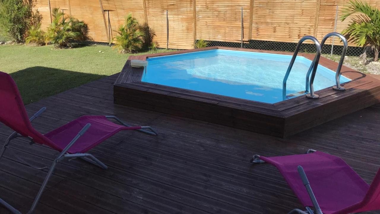 Villa Enchanteresse Au Moule Avec Piscine Privee เลอ มูเล่ ภายนอก รูปภาพ