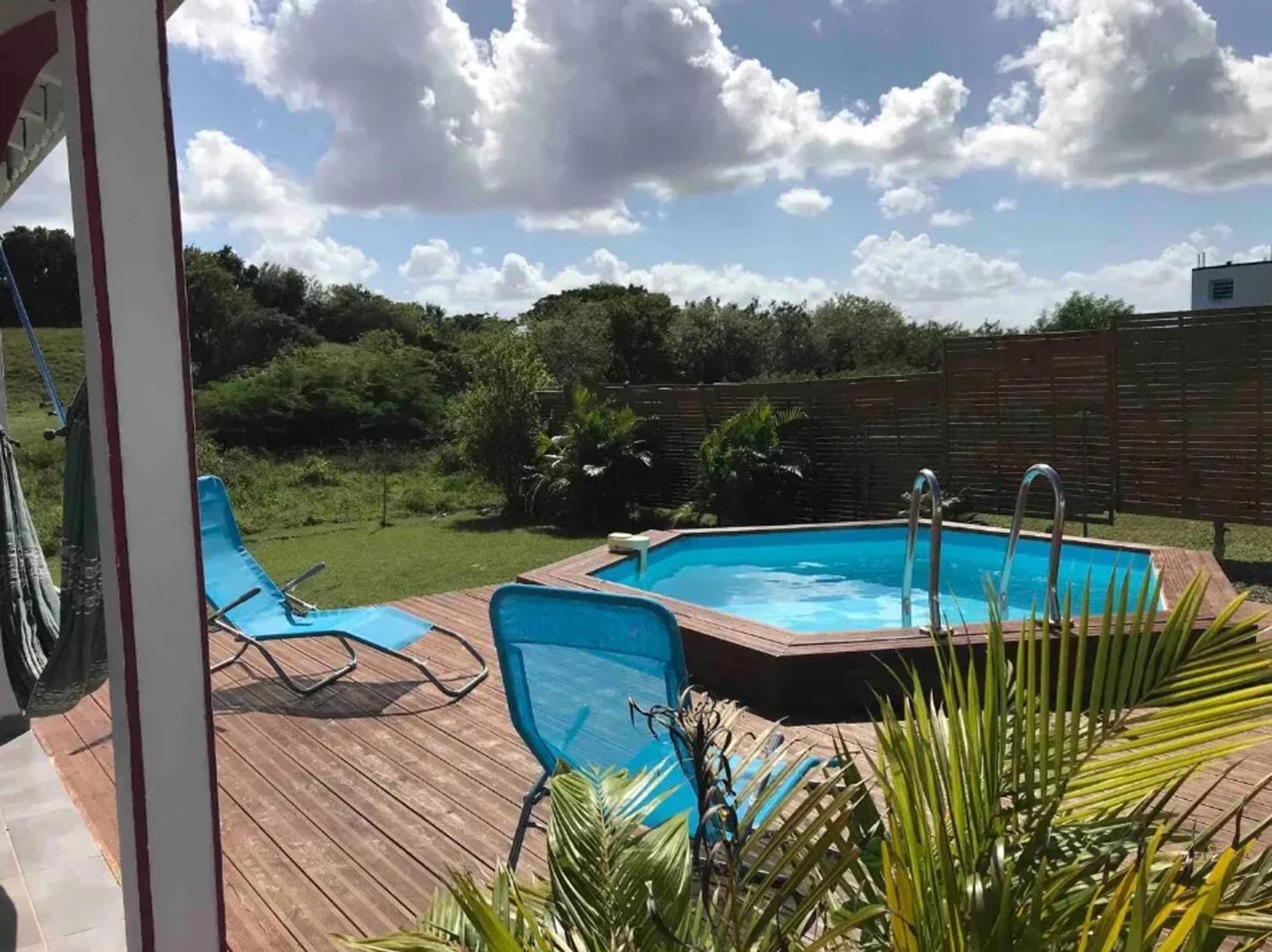 Villa Enchanteresse Au Moule Avec Piscine Privee เลอ มูเล่ ภายนอก รูปภาพ